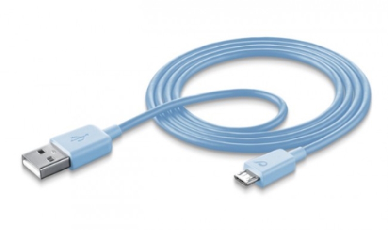 CELLULARLINE Cavo dati USB - micro USB blu